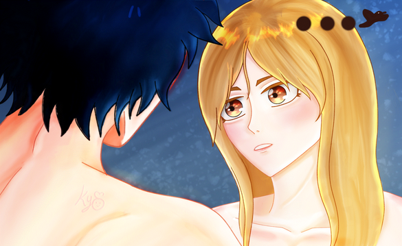 Yachi's POV (akaayachi makeout)